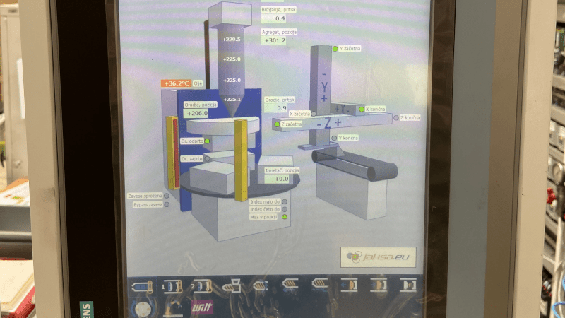 HMI and control panel photo